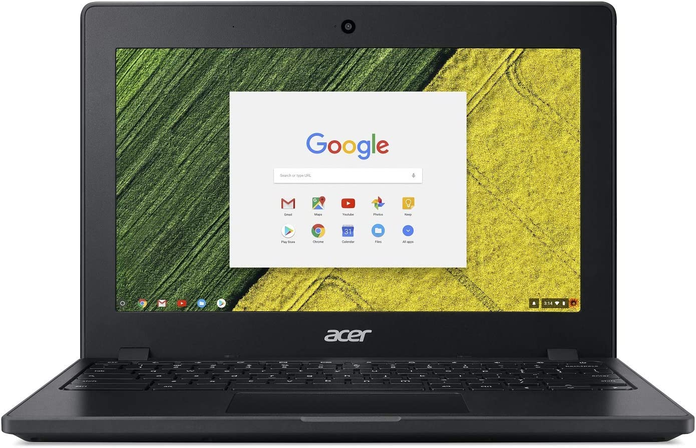 Acer Chromebook  C771-, Intel Celeron 3885U, 11" HD GRAPHICS 510, 4GB , 32GB +64GB , 1.60 GHZ   (Refurbished)